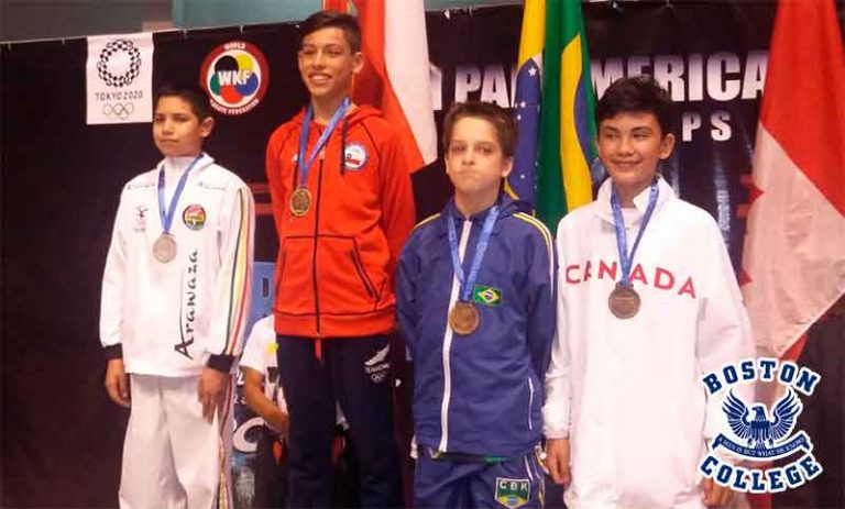 KARTE-DE-BOSTON-COLLEGE-MEDALLA-PANAMERICANA