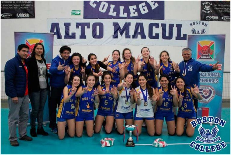 VOLEIBOL-BOSTON-COLLEGE-CAMPEON-LINAME-SUB18-2017